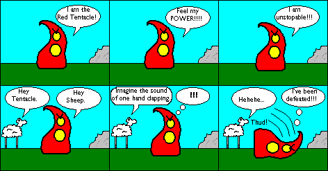 Oliver’s Tentacle Cartoon